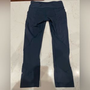 Lululemon Run Tights - Blue VGUC size 4